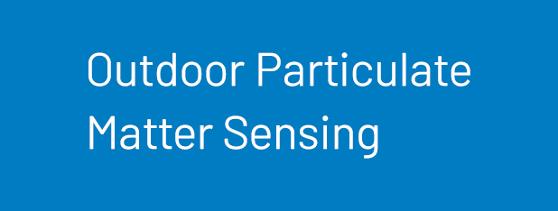 outdoor particulate matter sensing