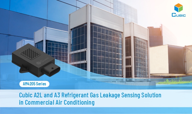 Cubic A2L and A3 Refrigerant Gas Leakage Sensing Solution in Commercial Air Conditioning.jpg
