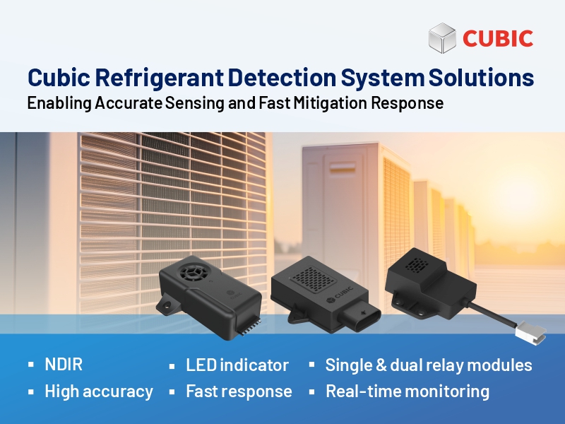 Cubic Refrigerant Leakage Detection Solutions Enabling Accurate Sensing and Fast Mitigation Response.jpg